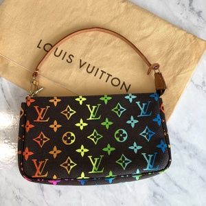 SOLD Rainbow Louis Vuitton Pochette Accessoires